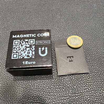 Magnetic Coin 2 Euros Strong Magnet  by Tango (E0087) - Trick